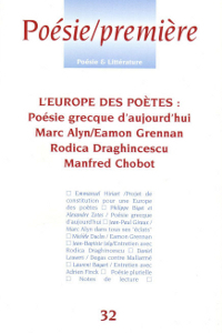 Poésie/première